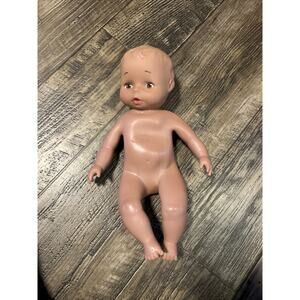Vintage 1975 Baby's First Bath Time Water Baby Doll GCLLC Dark Skin